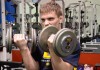 dumbbell clinches 1