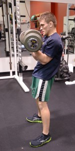 dumbbell clinches 2