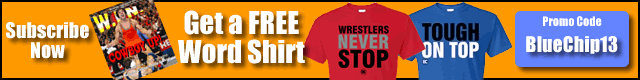 Subscribe to WIN today and get a free Word shirt with Promo Code BlueChip13!