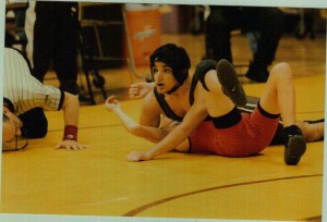 Cristian Migliarese’s first win was by a pin last Thanksgiving.