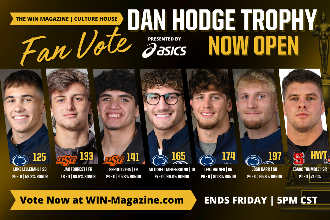 2026 Dan Hodge Trophy Fan Vote Is Open - WIN Magazine - WIN Magazine